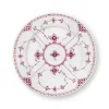 Royal Copenhagen Eksklusive Steldele|Purpur Musselmalet Halvblonde*Purpur Musselmalet Halvblonde tallerken, 22 cm
