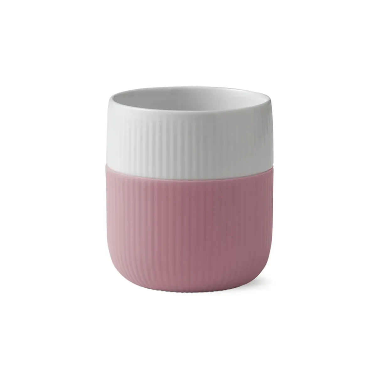 Royal Copenhagen Riflet Contrast|Kaffekopper*Riflet Contrast krus, , 35 cl Rose