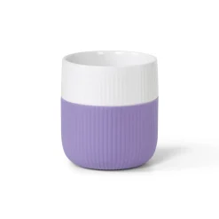 Royal Copenhagen Riflet Contrast|Kaffekopper*Riflet Contrast krus, Skovgrøn, 35 cl Lavendel