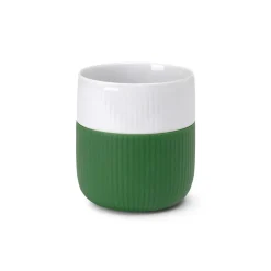 Royal Copenhagen Riflet Contrast|Kaffekopper*Riflet Contrast krus, Skovgrøn, 35 cl Skovgrøn