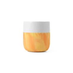 Royal Copenhagen Riflet Contrast|Kaffekopper*Riflet Contrast Marble krus, , 35 cl Fiery Yellow