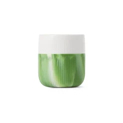 Royal Copenhagen Riflet Contrast|Tekopper*Riflet Contrast Marble krus, , 35 cl Green Grass