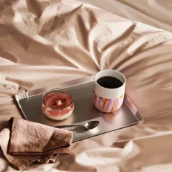 Royal Copenhagen Riflet Contrast|Kaffekopper*Riflet Contrast Marble krus, , 35 cl Morning Sky