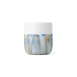 Royal Copenhagen Riflet Contrast|Kaffekopper*Riflet Contrast Marble krus, , 35 cl Ocean Mist