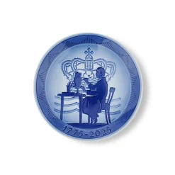 Royal Copenhagen Blå Samlerartikler|Blå Samlerartikler*jubilæumsplatte 1775-2025