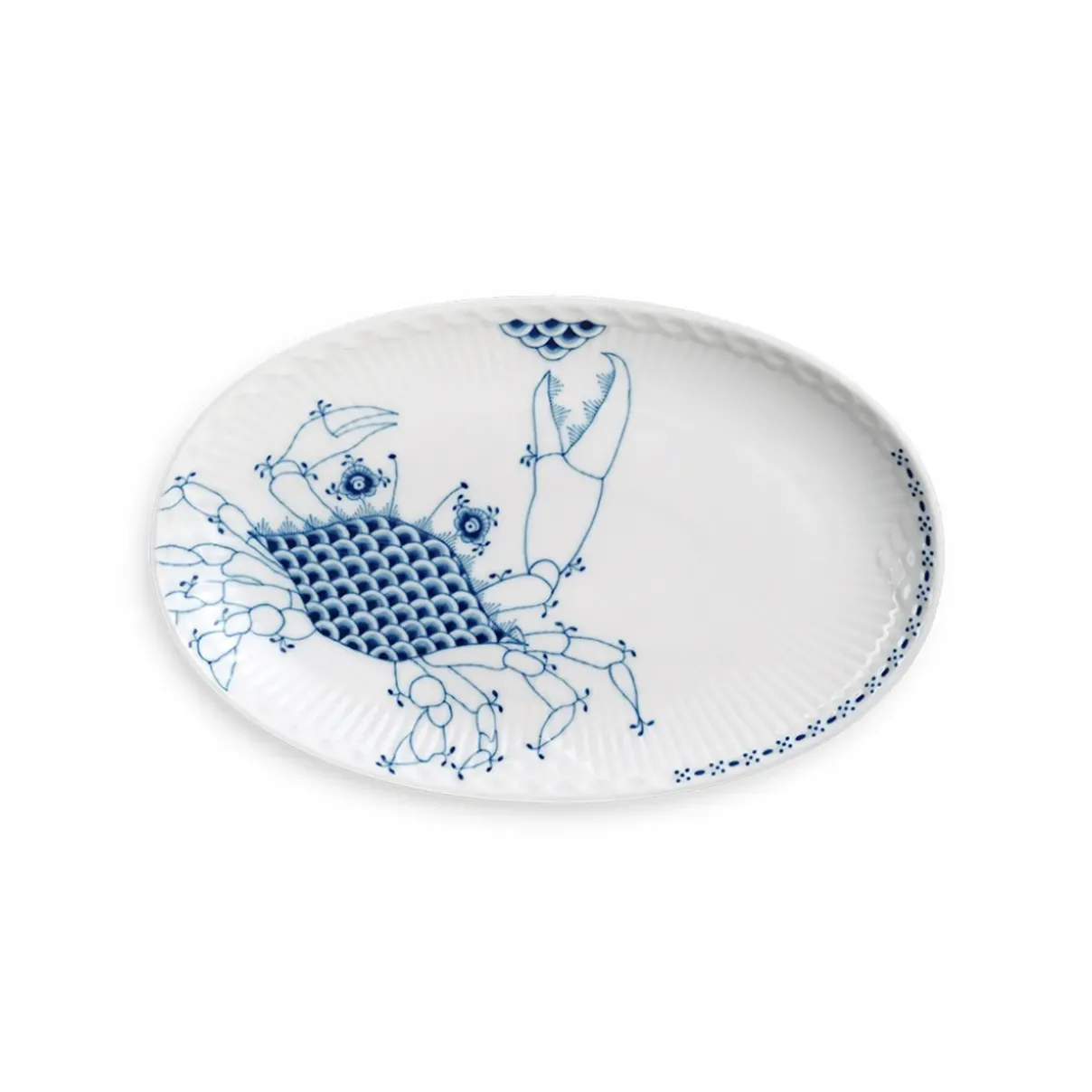 Royal Copenhagen Eksklusive Steldele|Royal Creatures*Royal Creatures asiet, , 23,5 cm Krabbe