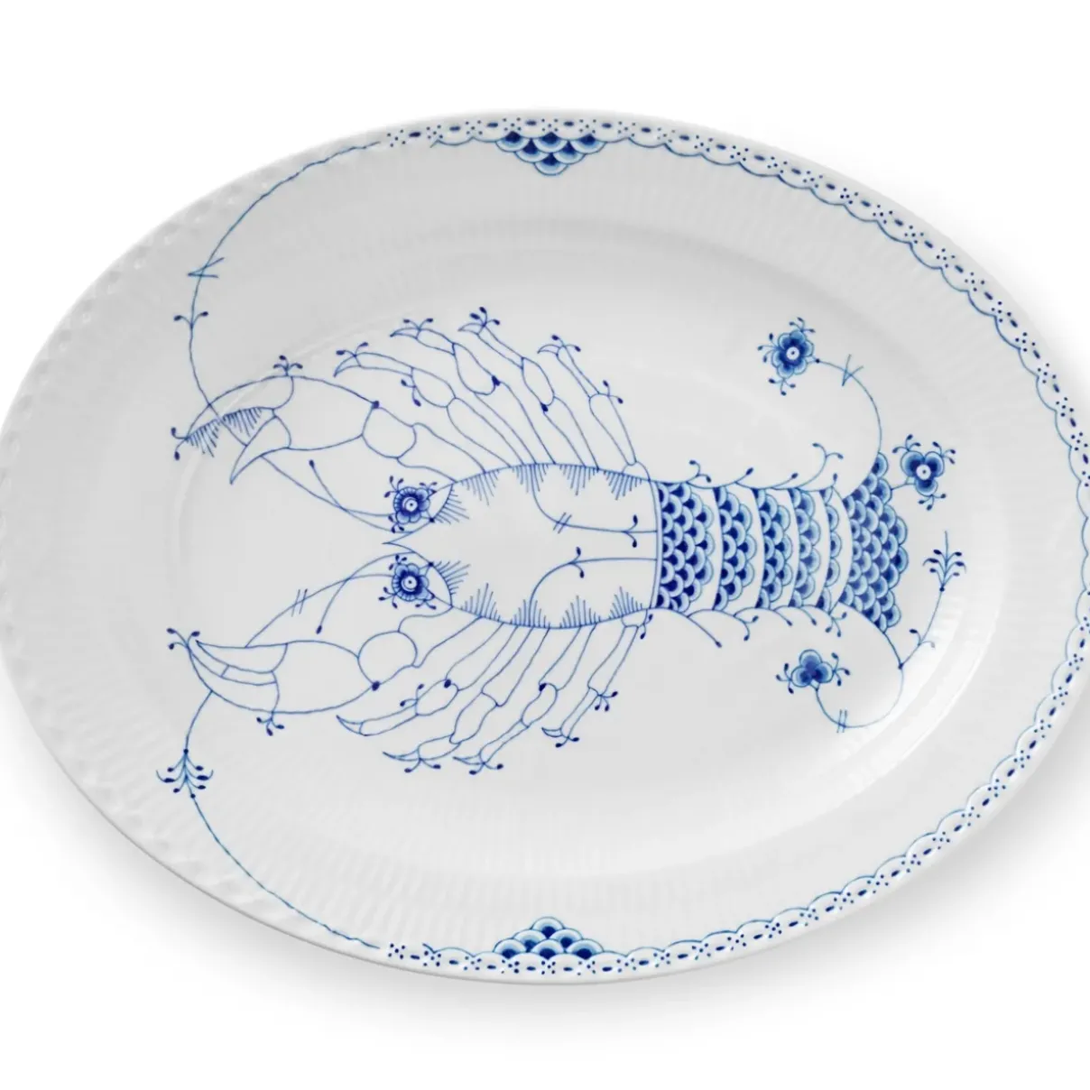 Royal Copenhagen Eksklusive Steldele|Royal Creatures*Royal Creatures fad, Hummer, 37 cm