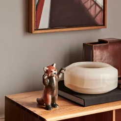 Royal Copenhagen Home Décor|Skulpturer Og Figurer*Årsfigur 2024, rød panda, 13,5 cm
