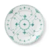 Royal Copenhagen Eksklusive Steldele|Smaragd Musselmalet Halvblonde*Smaragd Musselmalet Halvblonde tallerken, 27 cm