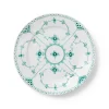 Royal Copenhagen Eksklusive Steldele|Smaragd Musselmalet Halvblonde*Smaragd Musselmalet Halvblonde tallerken, 22 cm