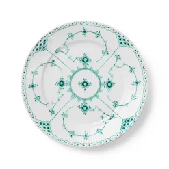 Royal Copenhagen Eksklusive Steldele|Smaragd Musselmalet Halvblonde*Smaragd Musselmalet Halvblonde tallerken, 22 cm