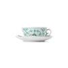 Royal Copenhagen Eksklusive Steldele|Smaragd Musselmalet Helblonde*Smaragd Musselmalet Helblonde tekop og underkop, 22 cl