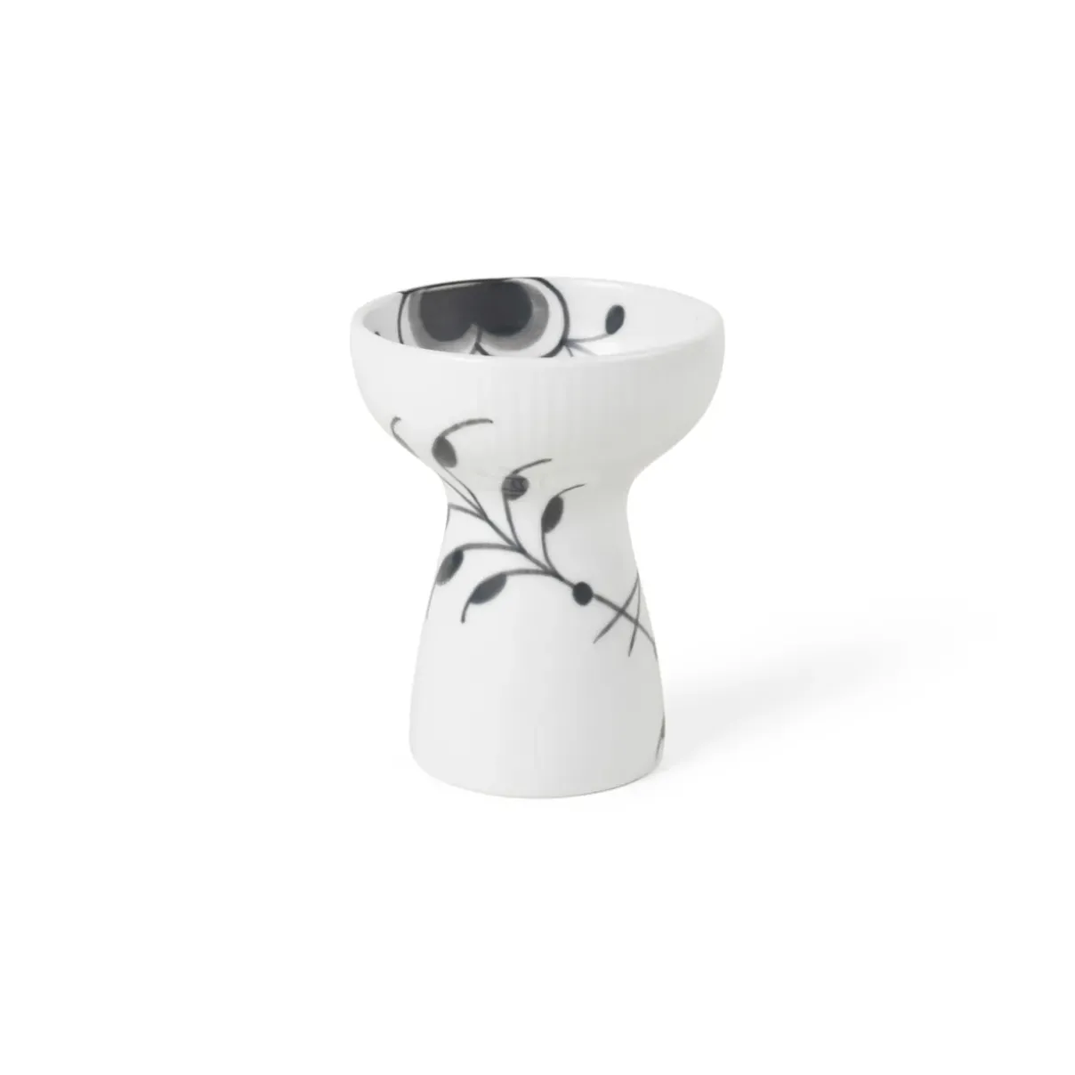 Royal Copenhagen Sort Mega Riflet|Home Décor*Sort Mega Riflet vase, 11 cm