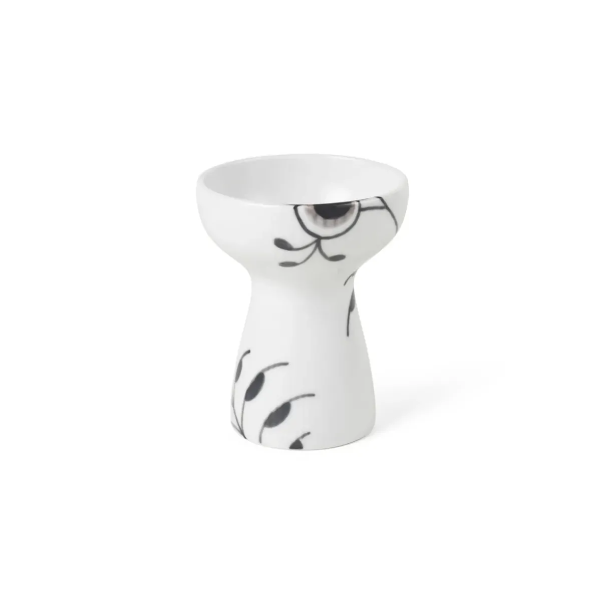 Royal Copenhagen Sort Mega Riflet|Home Décor*Sort Mega Riflet vase, 11 cm