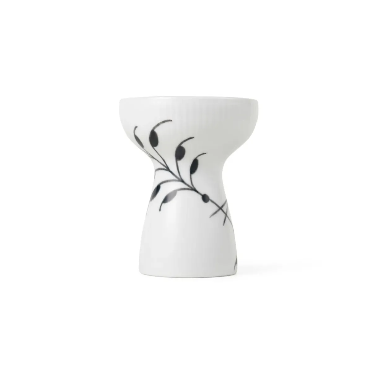 Royal Copenhagen Sort Mega Riflet|Home Décor*Sort Mega Riflet vase, 11 cm