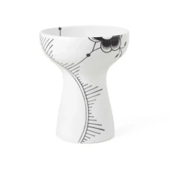 Royal Copenhagen Sort Mega Riflet|Home Décor*Sort Mega Riflet vase, 19 cm