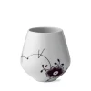 Royal Copenhagen Sort Mega Riflet|Home Décor*Sort Mega Riflet vase, 15 cm
