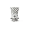 Royal Copenhagen Eksklusive Steldele|Sort Musselmalet Helblonde*Sort Musselmalet Helblonde vase, 11 cm