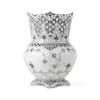 Royal Copenhagen Eksklusive Steldele|Sort Musselmalet Helblonde*Sort Musselmalet Helblonde vase, 22 cm