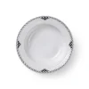 Royal Copenhagen Sort Riflet Blonde|Dybe Tallerkener*Sort Riflet Blonde dyb tallerken, 21 cm