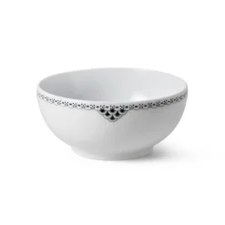 Royal Copenhagen Sort Riflet Blonde|Salatskåle*Sort Riflet Blonde skål, 110 cl
