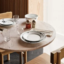 Royal Copenhagen Sort Riflet Blonde|Salatskåle*Sort Riflet Blonde skål, 110 cl