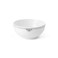 Royal Copenhagen Sort Riflet Blonde|Salatskåle*Sort Riflet Blonde skål, 73 cl