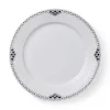 Royal Copenhagen Sort Riflet Blonde|Middagstallerkener*Sort Riflet Blonde tallerken, 27 cm