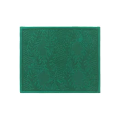 Royal Copenhagen Stjerne Riflet Jul|Julepynt*Stjerne Riflet Jul dækkeserviet, grøn, 45 x 35 cm, 2 stk. Grøn Stjerne Riflet Jul