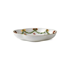 Royal Copenhagen Stjerne Riflet Jul|Fade*Stjerne Riflet Jul fad, 22 cm