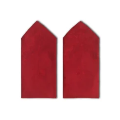 Royal Copenhagen Stjerne Riflet Jul|Julepynt*Stjerne Riflet Jul serviet, rød, 45 x 45 cm, 2 stk. Rød Star Fluted Christmas