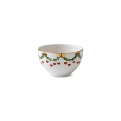 Royal Copenhagen Stjerne Riflet Jul|Snackskåle*Stjerne Riflet Jul skål, 30 cl