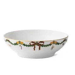 Royal Copenhagen Stjerne Riflet Jul|Frugtskåle*Stjerne Riflet Jul skål, 220 cl