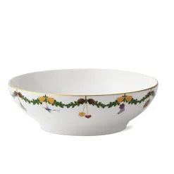 Royal Copenhagen Stjerne Riflet Jul|Frugtskåle*Stjerne Riflet Jul skål, 220 cl