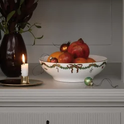 Royal Copenhagen Stjerne Riflet Jul|Frugtskåle*Stjerne Riflet Jul skål, 220 cl