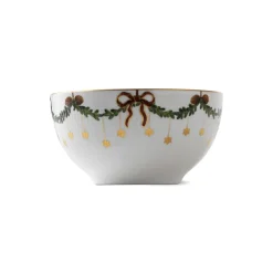 Royal Copenhagen Stjerne Riflet Jul|Salatskåle*Stjerne Riflet Jul skål, 180 cl