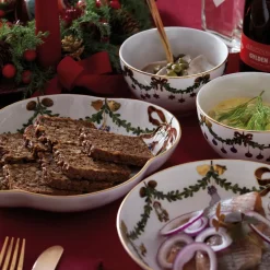 Royal Copenhagen Stjerne Riflet Jul|Snackskåle*Stjerne Riflet Jul skål, 30 cl, 2 stk.