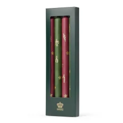 Royal Copenhagen Stjerne Riflet Jul|Julepynt*Stjerner Riflet Jul lys, 28 cm, 4 stk.