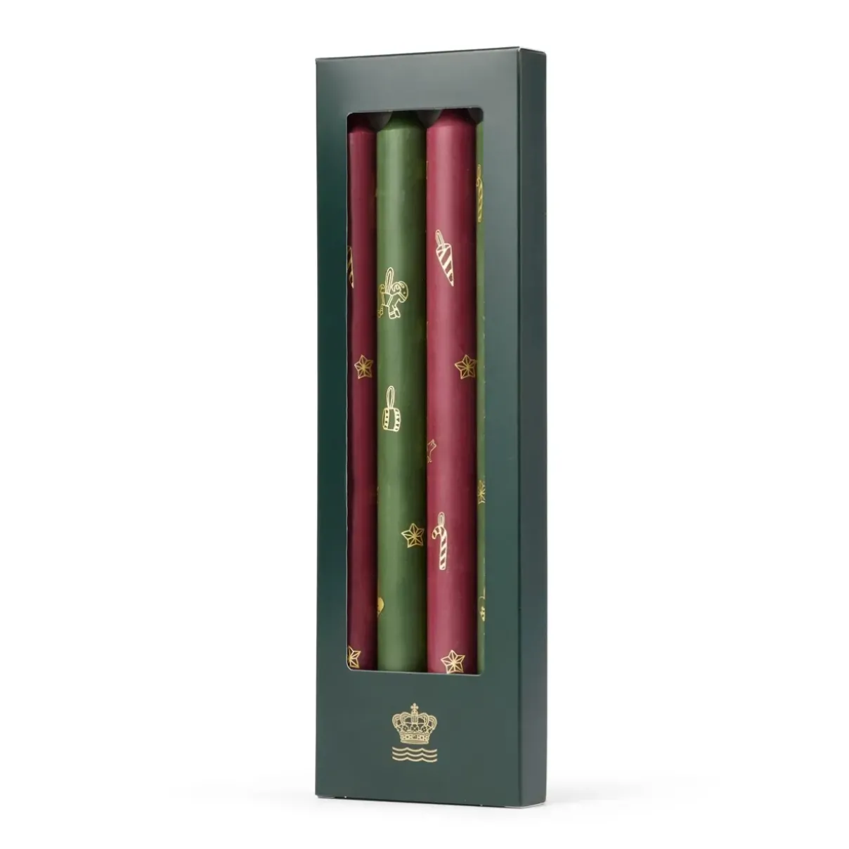 Royal Copenhagen Stjerne Riflet Jul|Julepynt*Stjerner Riflet Jul lys, 28 cm, 4 stk.
