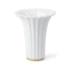 Royal Copenhagen Home Décor|Vaser*Vase med guldkant, 23 cm