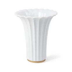 Royal Copenhagen Home Décor|Vaser*Vase med guldkant, 23 cm