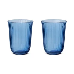 Royal Copenhagen Waves|Glas*Waves highballglas, blå, 33 cl, 2 stk.