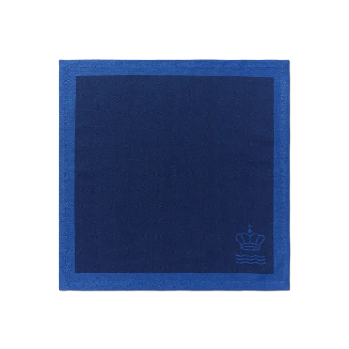 Royal Copenhagen Waves|Servietter*Waves serviet, blå, 45 x 45 cm, 2 stk. Blå Waves