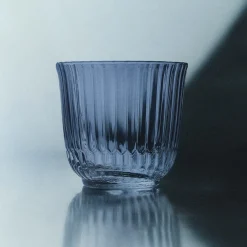 Royal Copenhagen Waves|Glas*Waves vandglas, blå, 20 cl, 2 stk.
