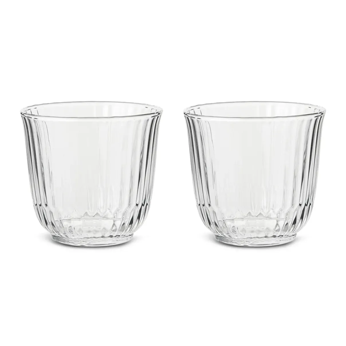 Royal Copenhagen Waves|Glas*Waves vandglas, 20 cl, 2 stk.
